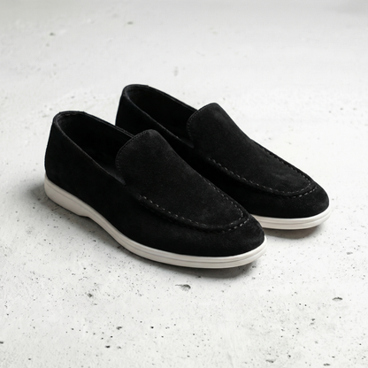 Valencio Men's Suede Leather Loafers - VibreMode