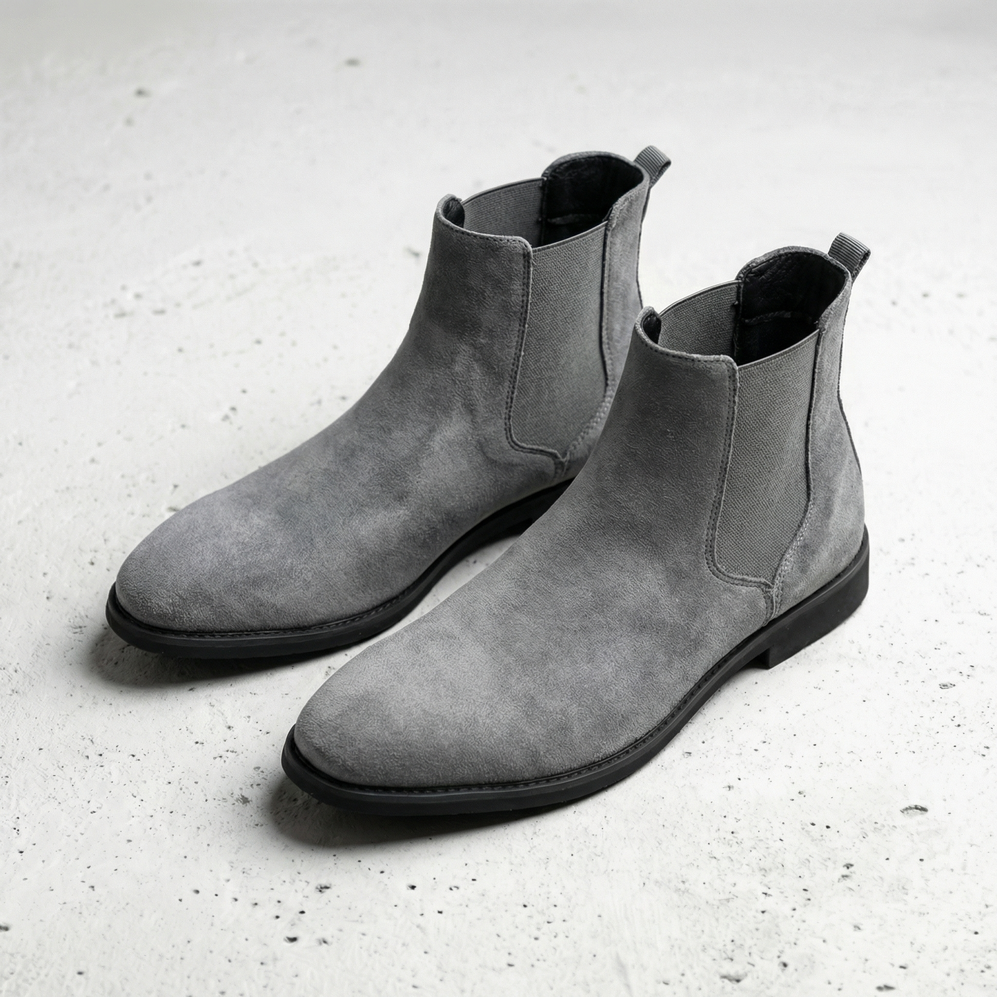 Chelsea Boots Leather Ankle Brown - VibreMode