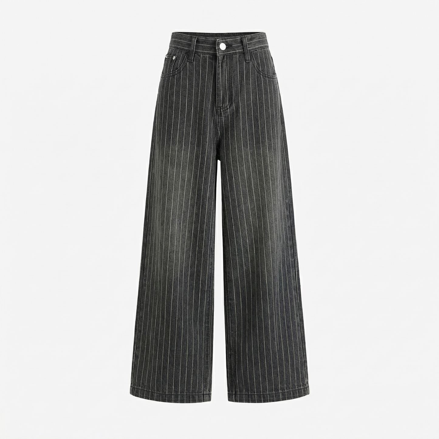 Women's Wide Leg Baggy Jeans - VibreMode