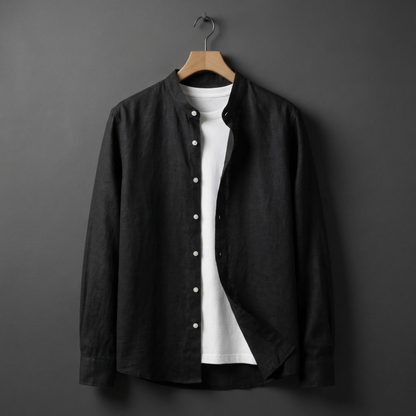 Women's Vintage Linen Shirt - VibreMode