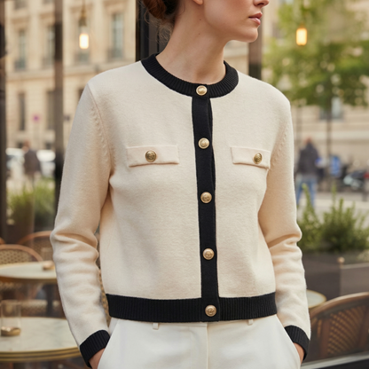 Women's Knitted Long Sleeve Sweater - VibreMode