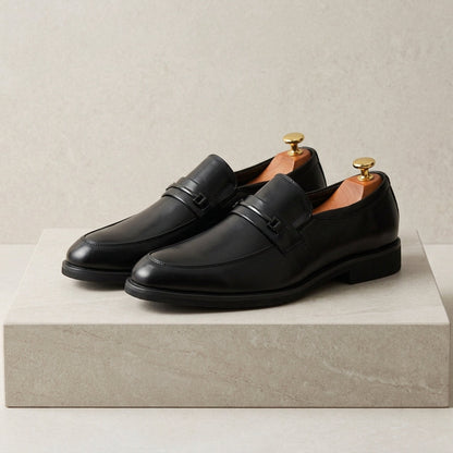 Men's Classic Leather Loafers - VibreMode