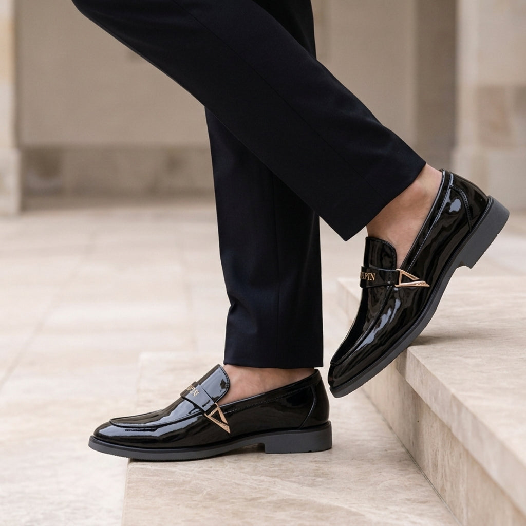 Ariston Faux Leather Shoes - VibreMode