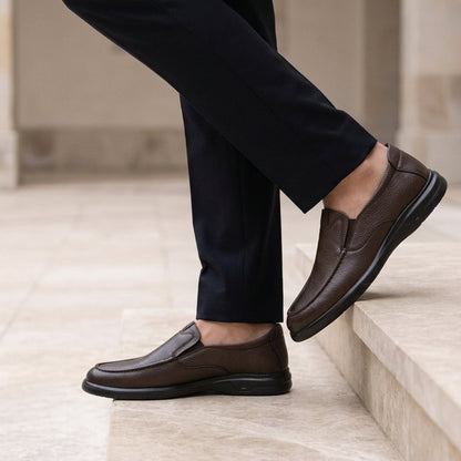 Men's Casual Leather Shoes - VibreMode
