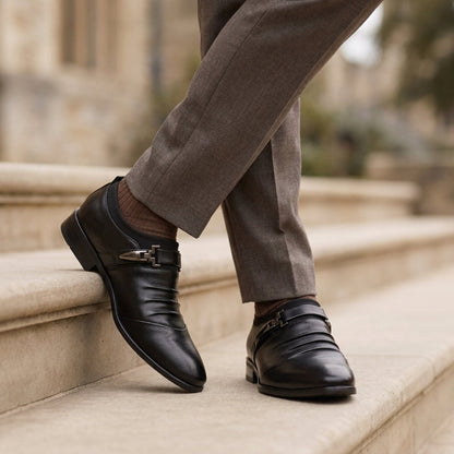 Men's Leather Oxford Shoes - VibreMode