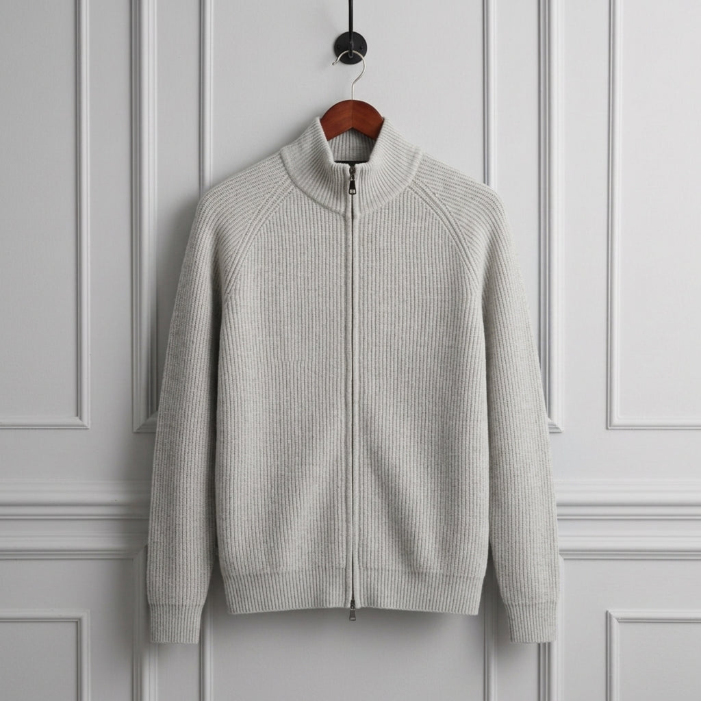 Wool Zipper Vest - VibreMode