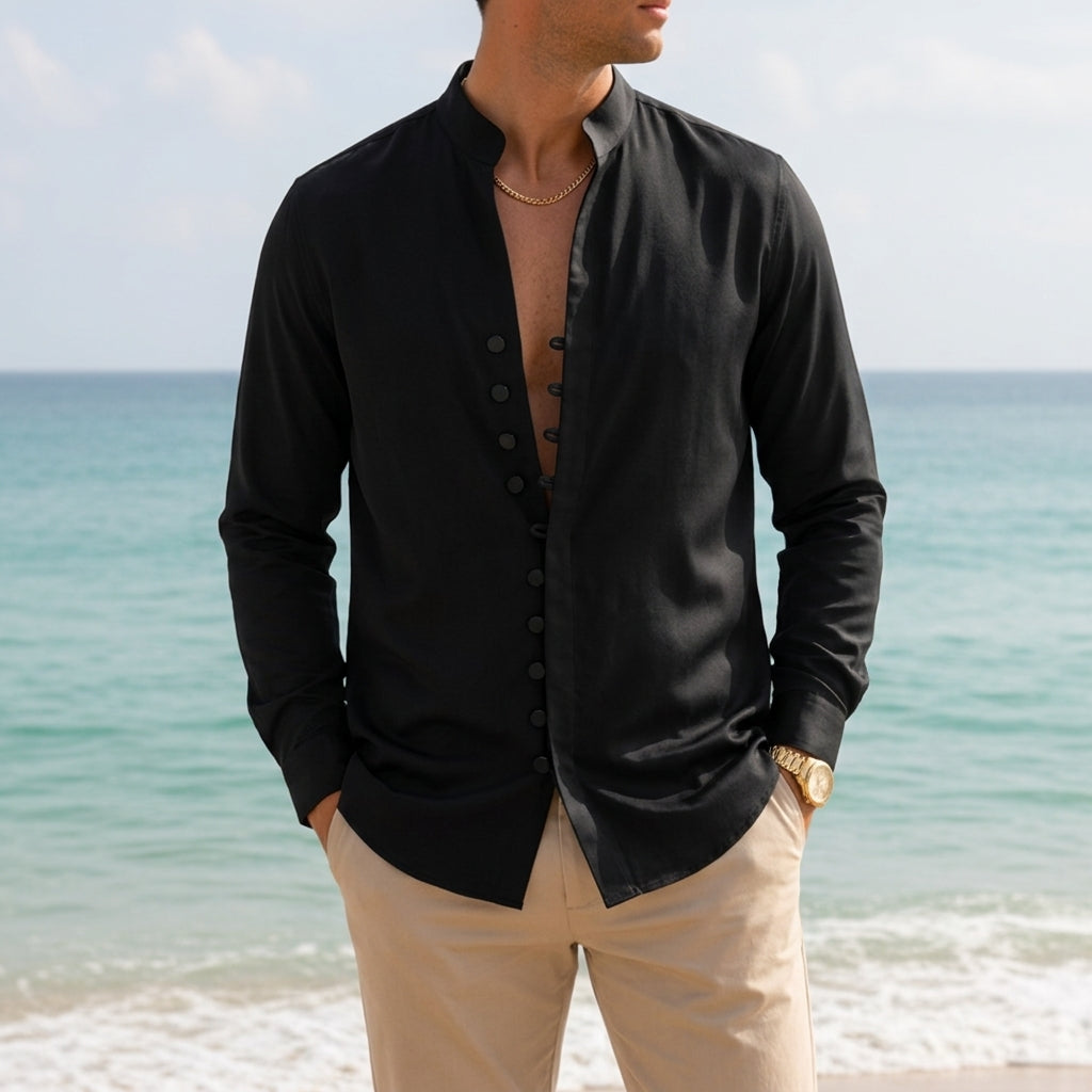 Men's Casual Button Down Shirt - VibreMode