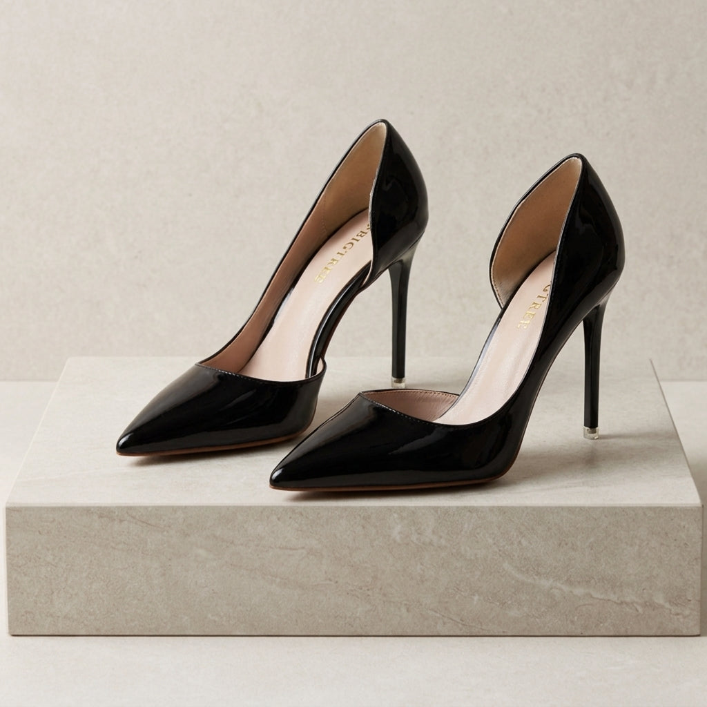 Avery Women's Patent Leather High Heels - VibreMode