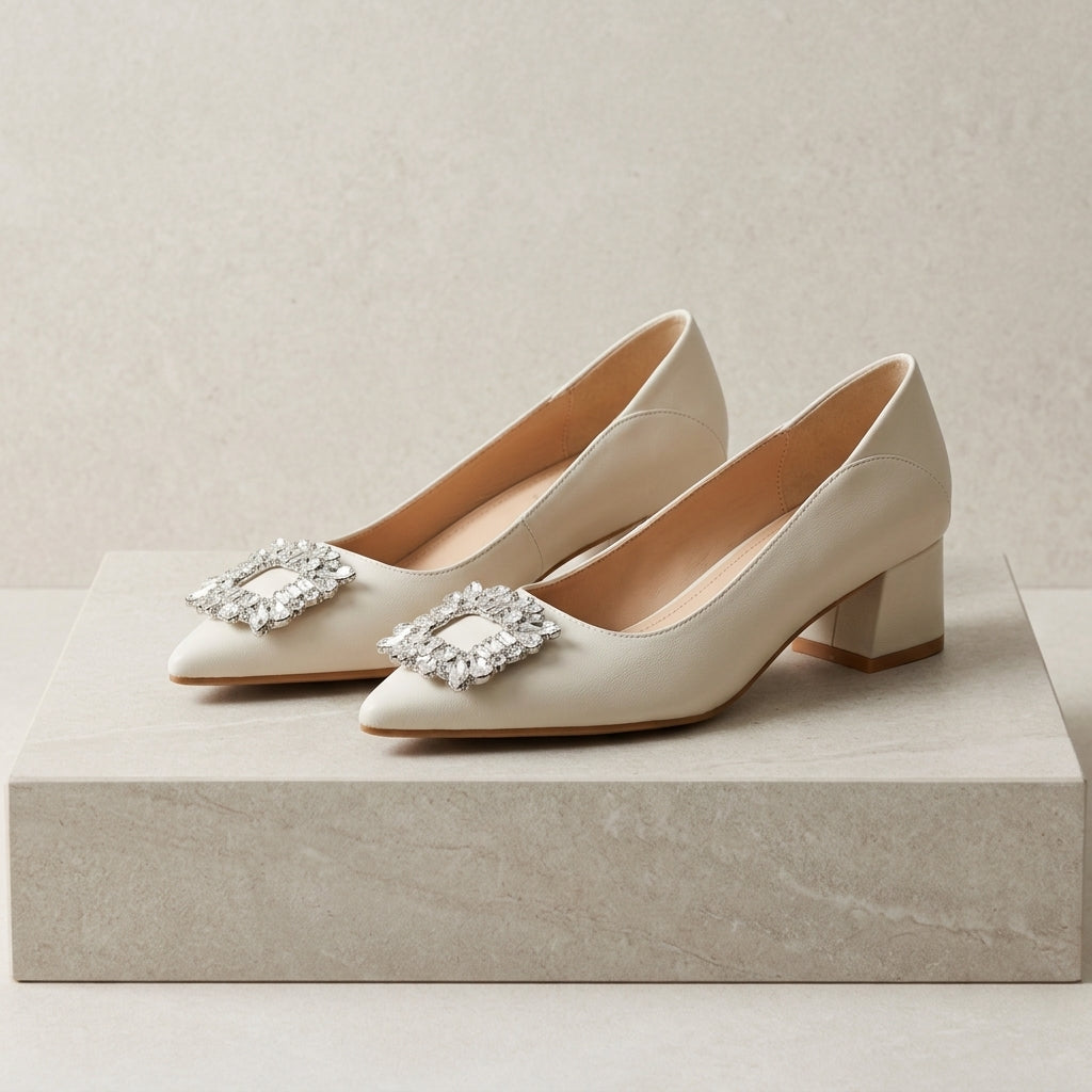 Avenyx Women's Block Heel Shoes - VibreMode