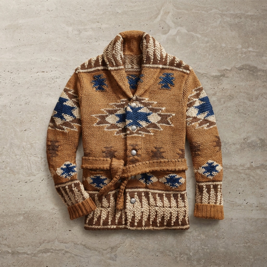 Women's Jacquard Cardigan - VibreMode