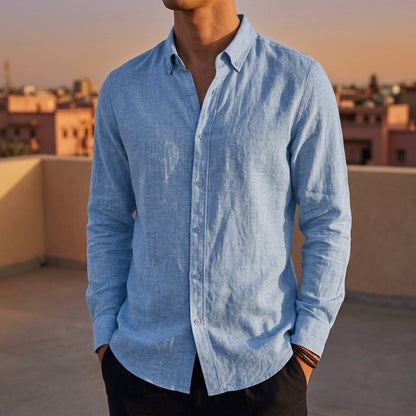 Linen Ibiza Shirt - VibreMode