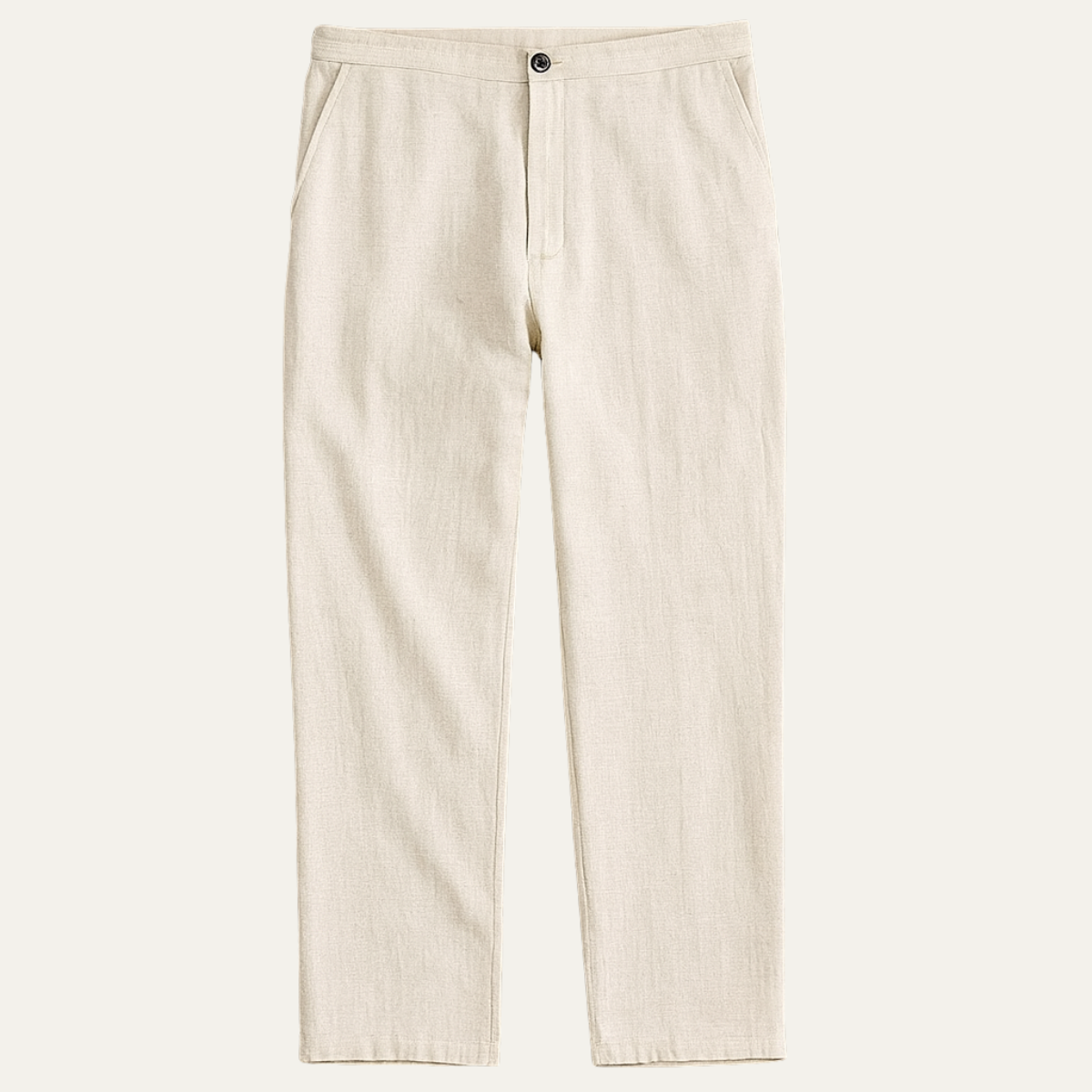 Men's Linen Capri Pants - VibreMode