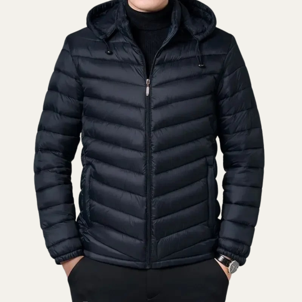 Nottingham Men's Quilted Puffer Jacket Lightweight