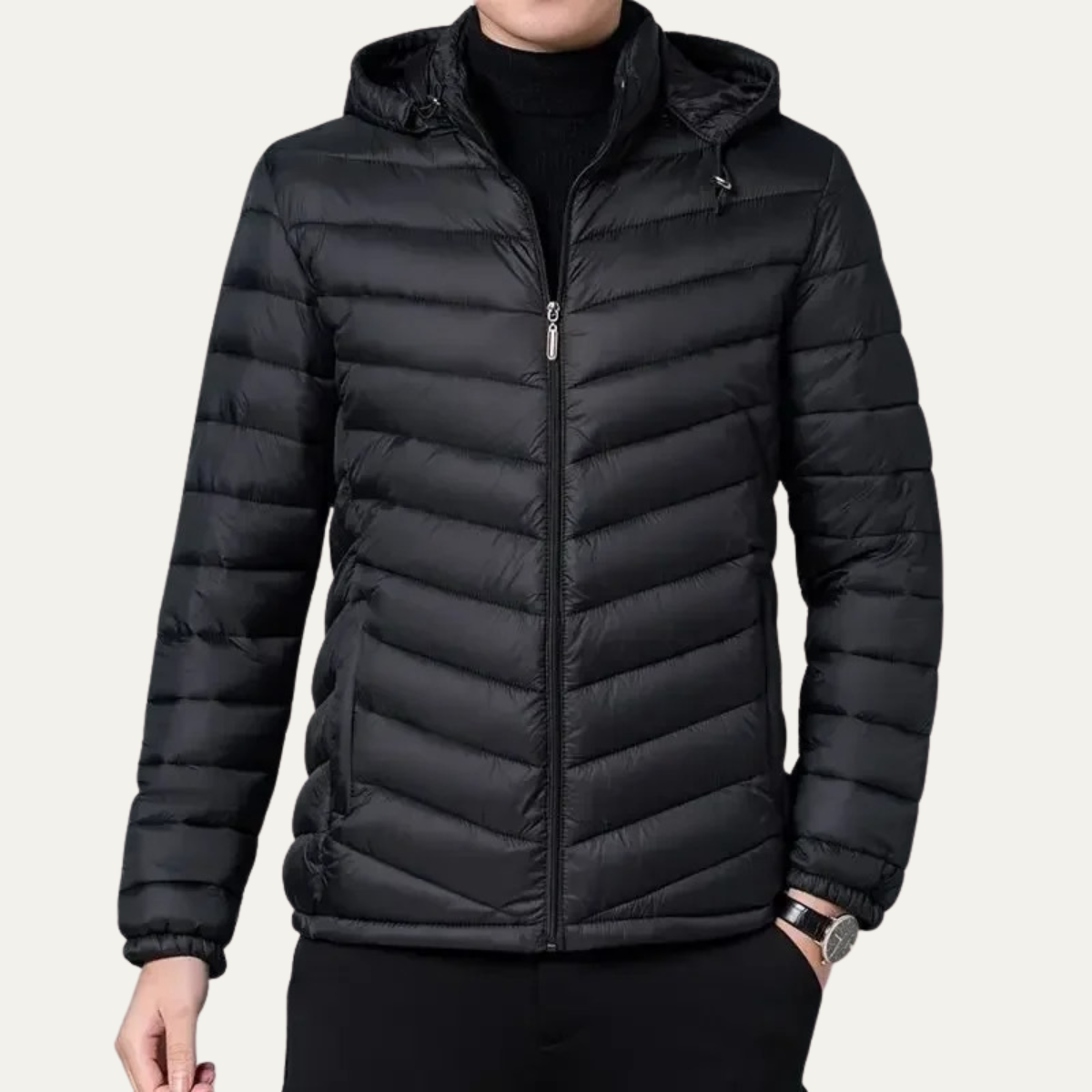 Nottingham Men's Quilted Puffer Jacket Lightweight