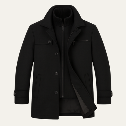 Warwick Men's Winter Coat Warm Adjustable Cuff - VibreMode