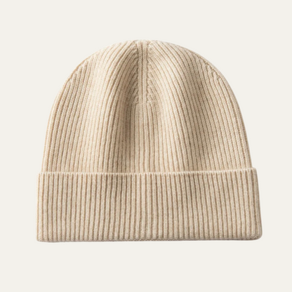 Men's Cashmere Beanie Soft Ribbed Knit