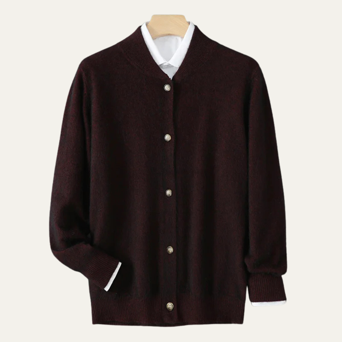 Men's Soft Knit Cardigan 100%
