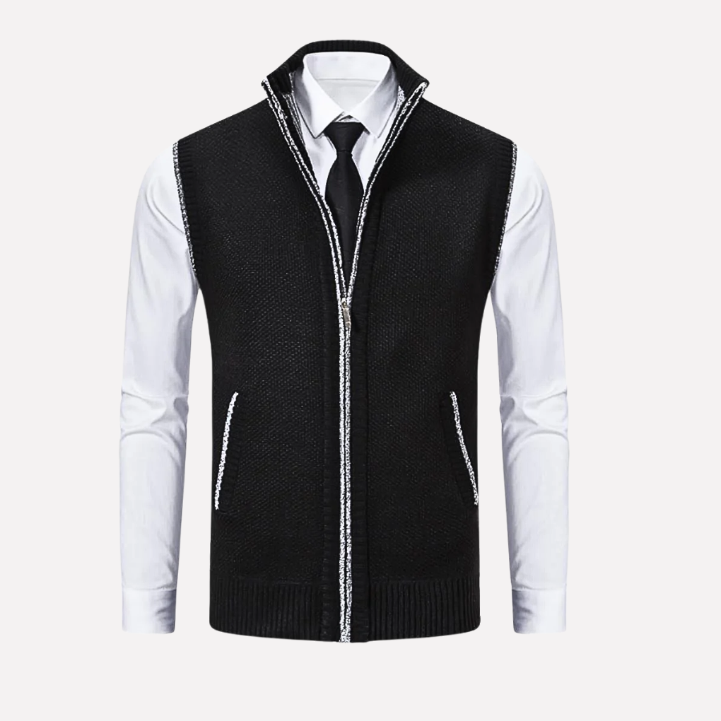 Men's Zip Front Vest