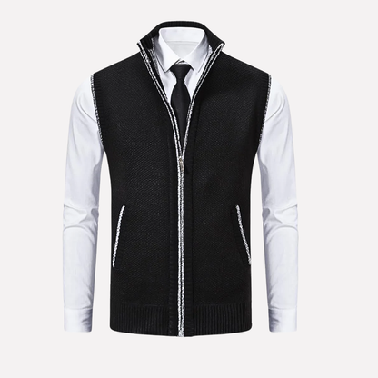 Men's Zip Front Vest