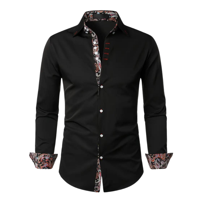 Men's Paisley Accent Shirt