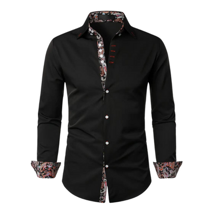 Men's Paisley Accent Shirt