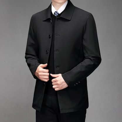 Alden Men's Casual Jacket Lightweight Button Front