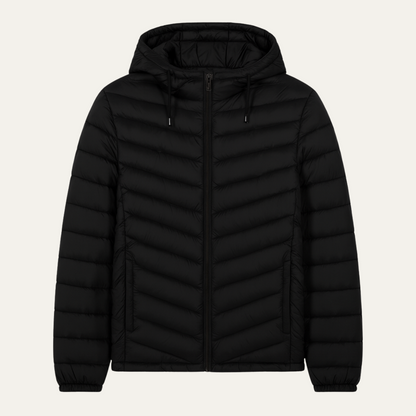Nottingham Men's Quilted Puffer Jacket Lightweight - VibreMode