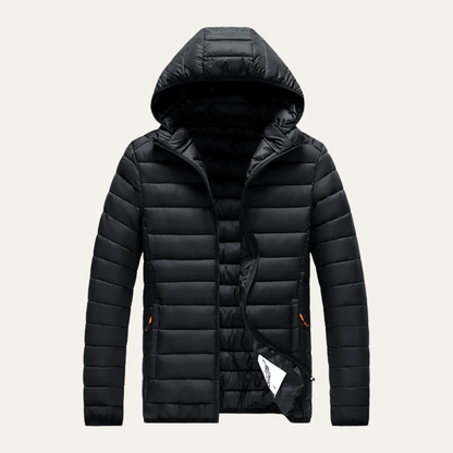 Men's Winter Hooded Puffer Parka Jacket