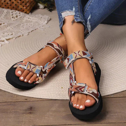 Lauren Women's Orthopedic Sandals Comfortable - VibreMode