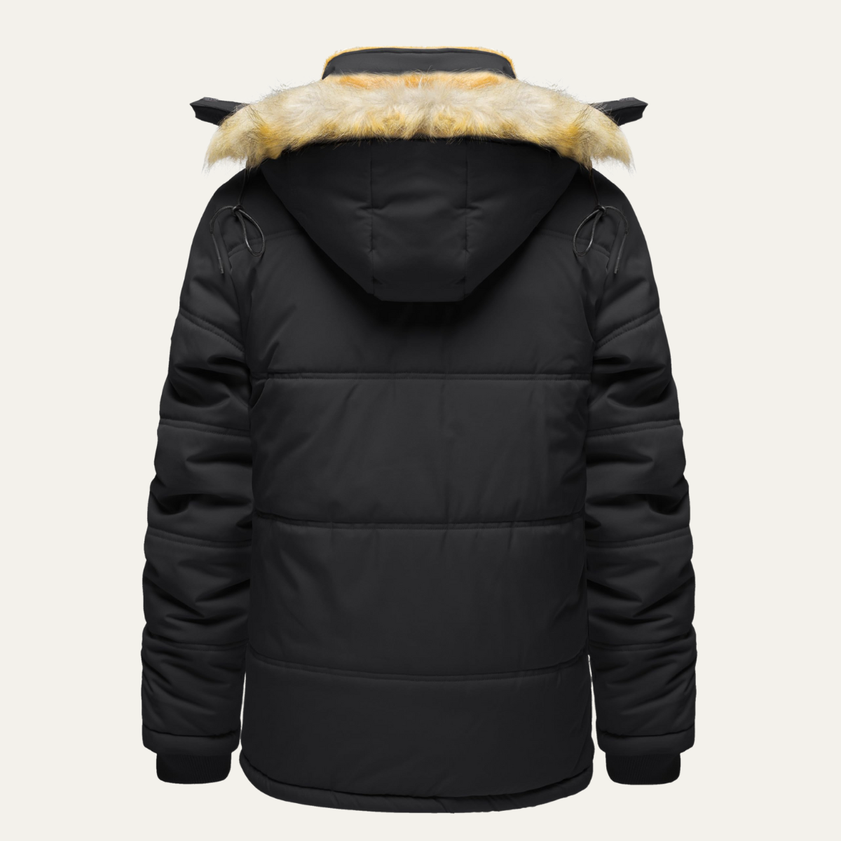 Men's Winter Parka Jacket Detachable Hood
