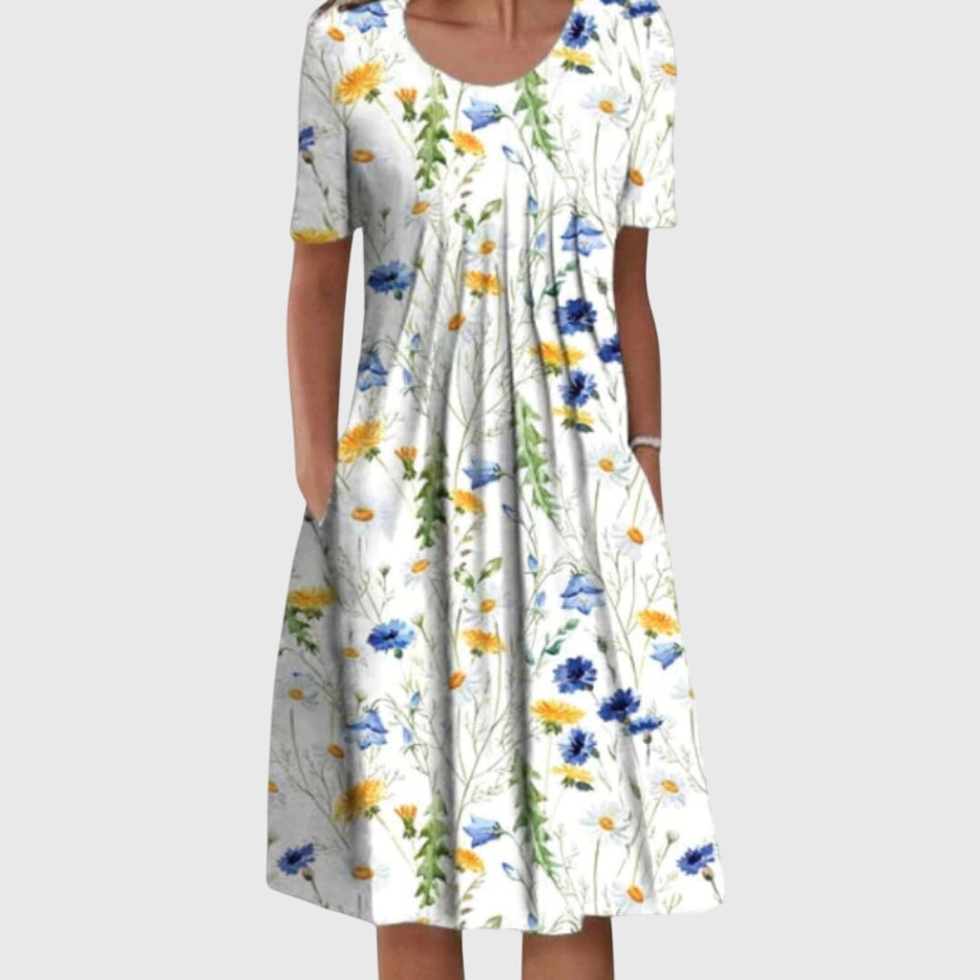 Casual Summer Tank Midi Dress for Women