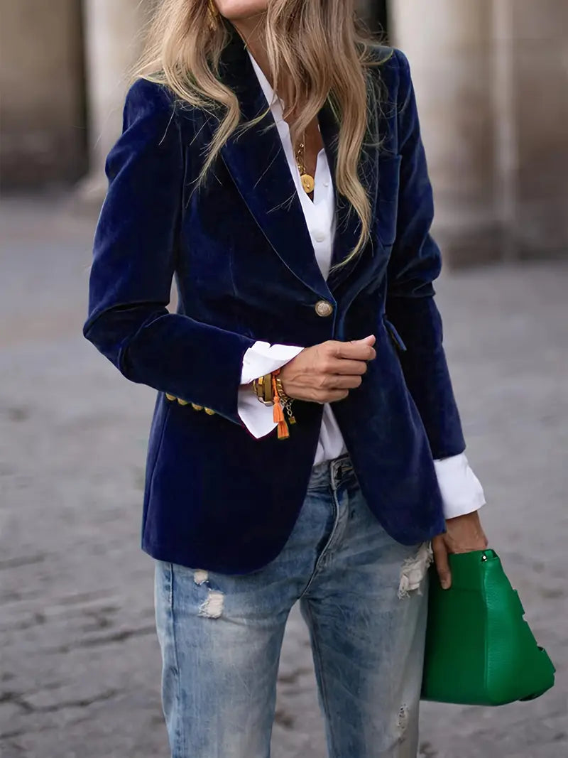 Luxurious Soft Velvet Jacket