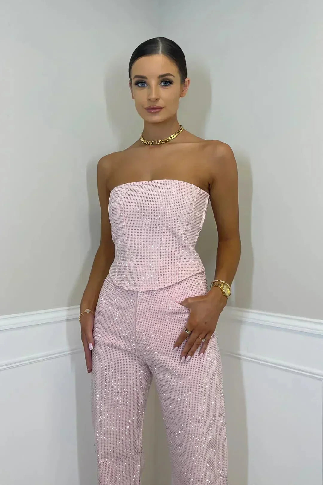 Women's Strapless Jumpsuit