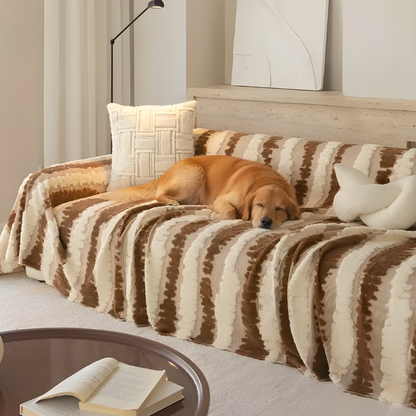 Sofa Blanket Plush Multifunctional Cover