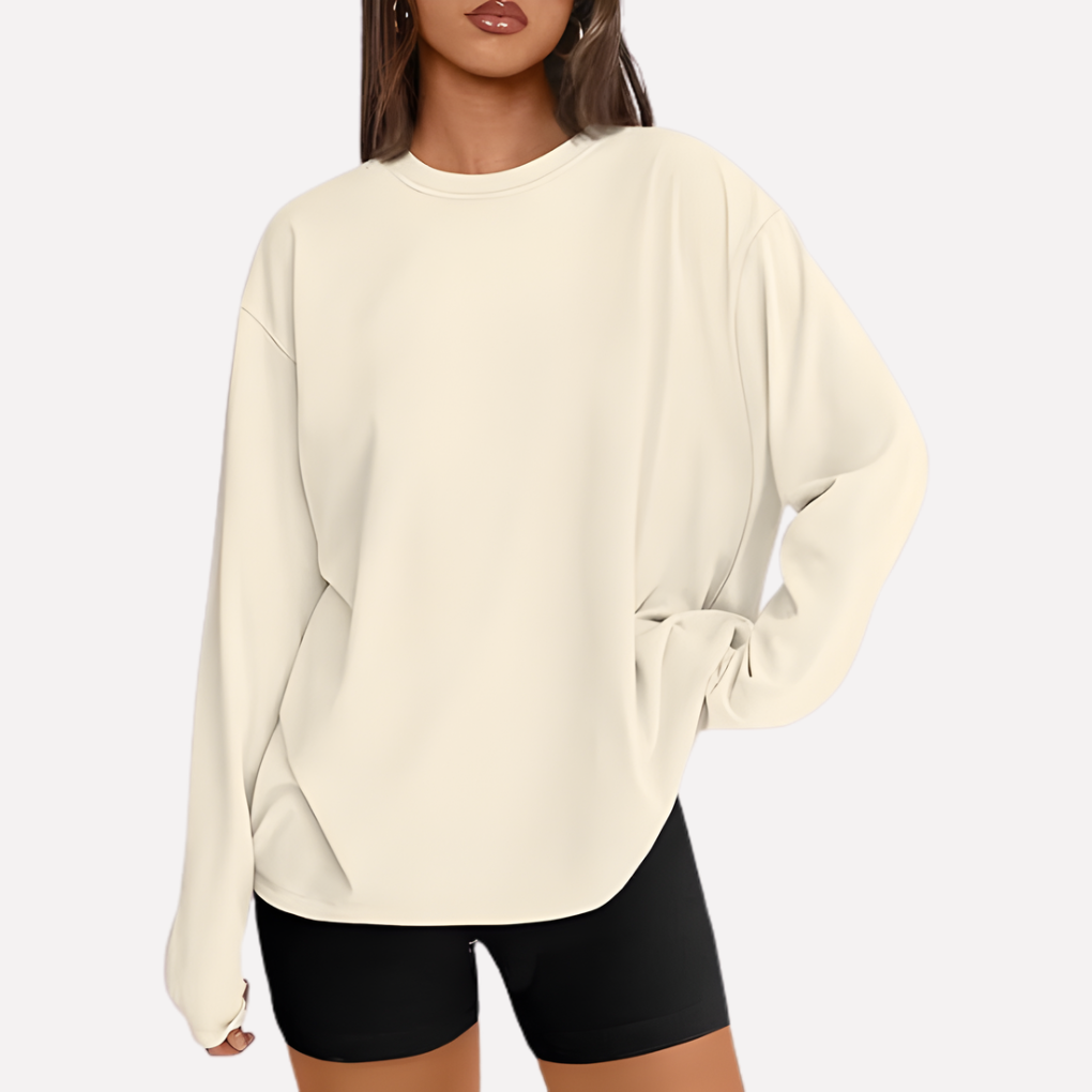 Women's Long Sleeve Oversized Shirt