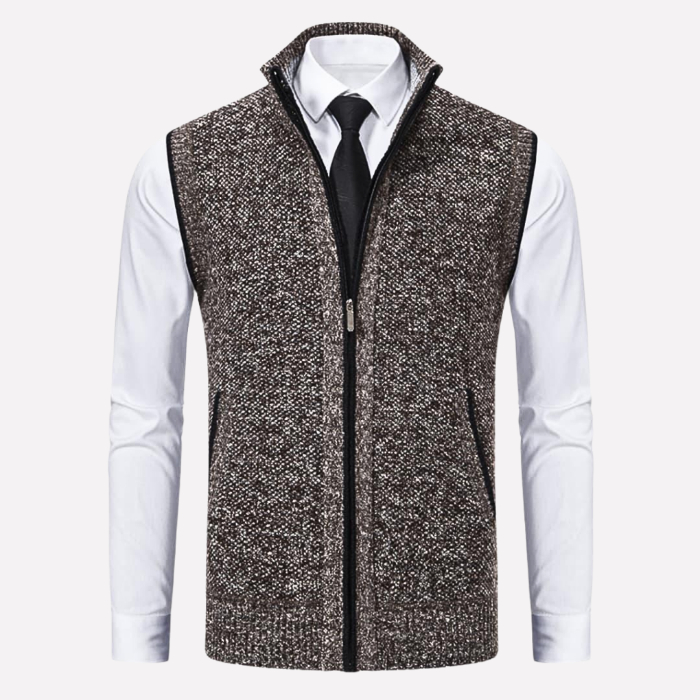 Men's Zip Front Vest