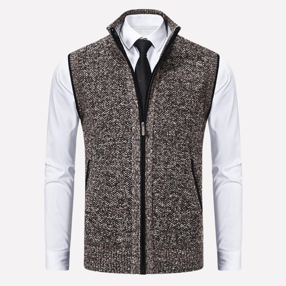 Men's Zip Front Vest