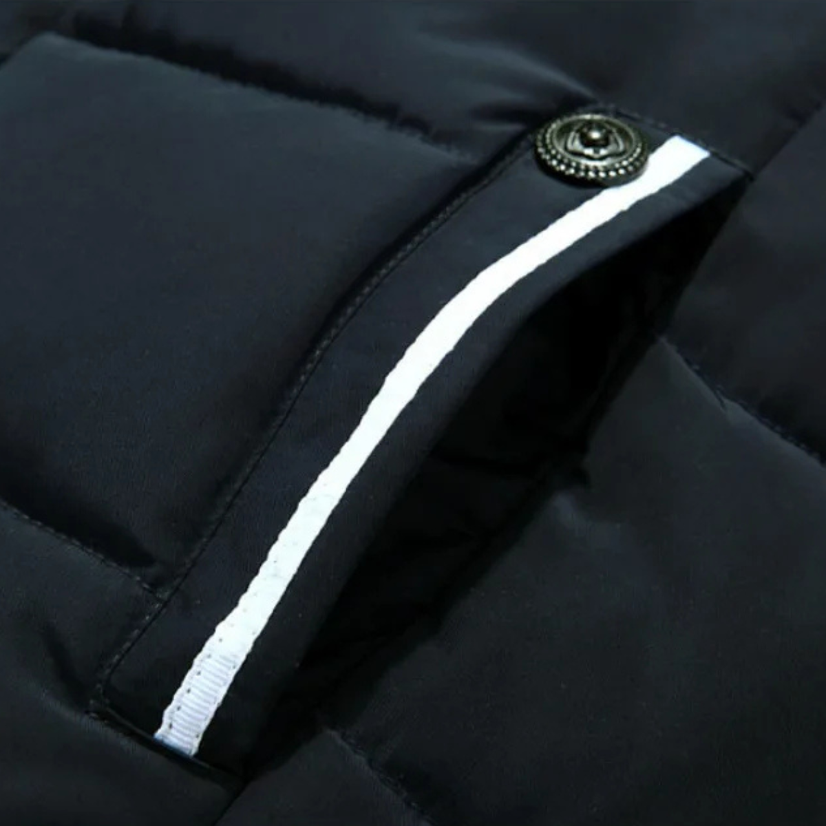 Men's Cotton Winter Jacket Fur Hood