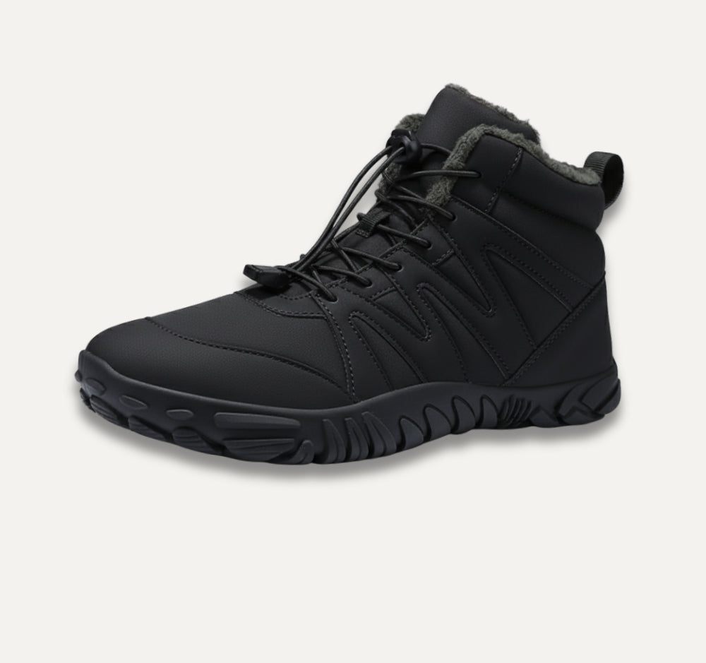 Waterproof Insulated Hiking Boots with Grip Soles Outdoor Shoes - VibreMode