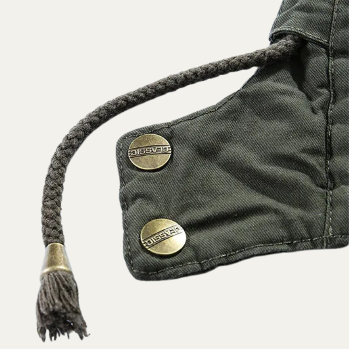 Men's Cotton Hooded Jacket Warm Lining
