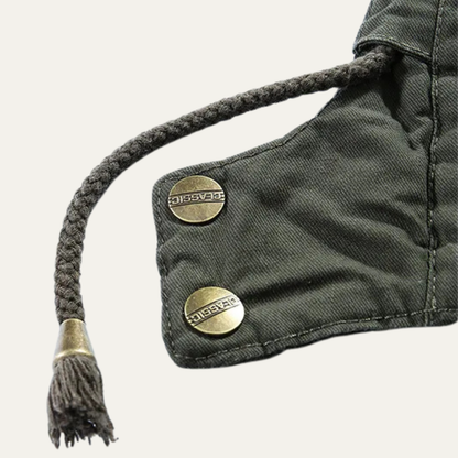Men's Cotton Hooded Jacket Warm Lining