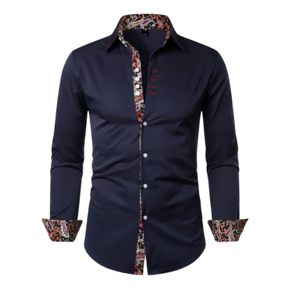 Men's Paisley Accent Shirt