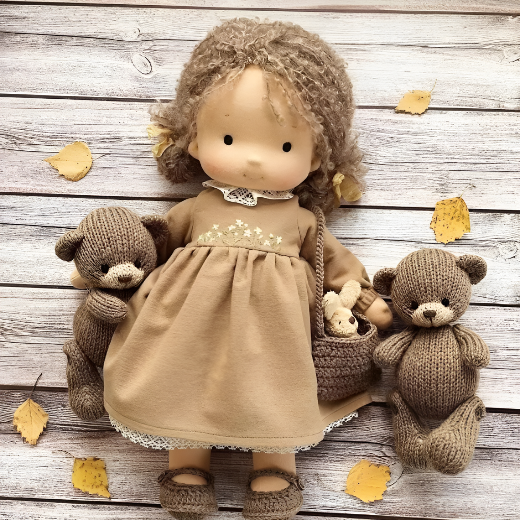 Waldorf Cuddly Doll Handmade