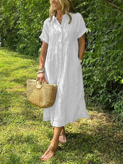 Classic Stripe Casual Shirt