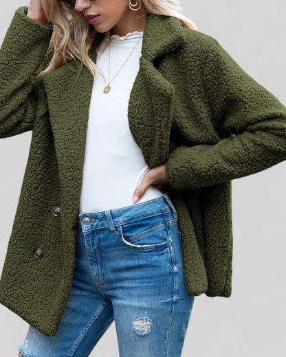 Women's Soft Coat Elegant Comfortable Design