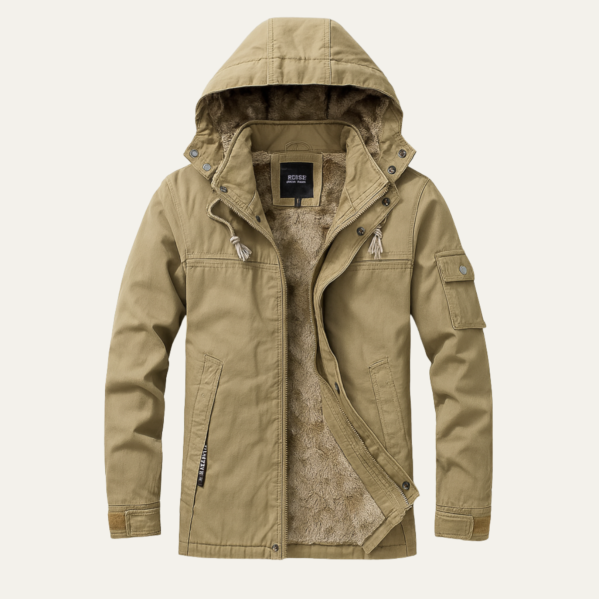 Men's Modern Parka Winter Jacket With Hood