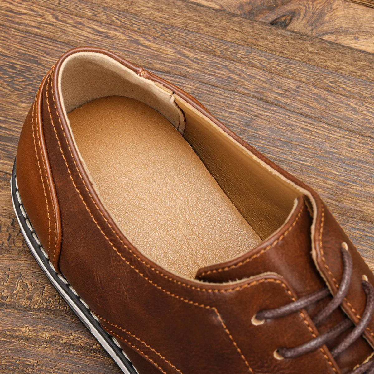 Men's Leather Oxford Dress Shoes
