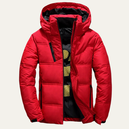 Wrenford Men's Down Puffer Hooded Winter Jacket