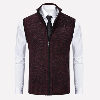 Men's Zip Front Vest