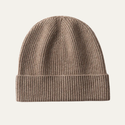 Men's Cashmere Beanie Soft Ribbed Knit